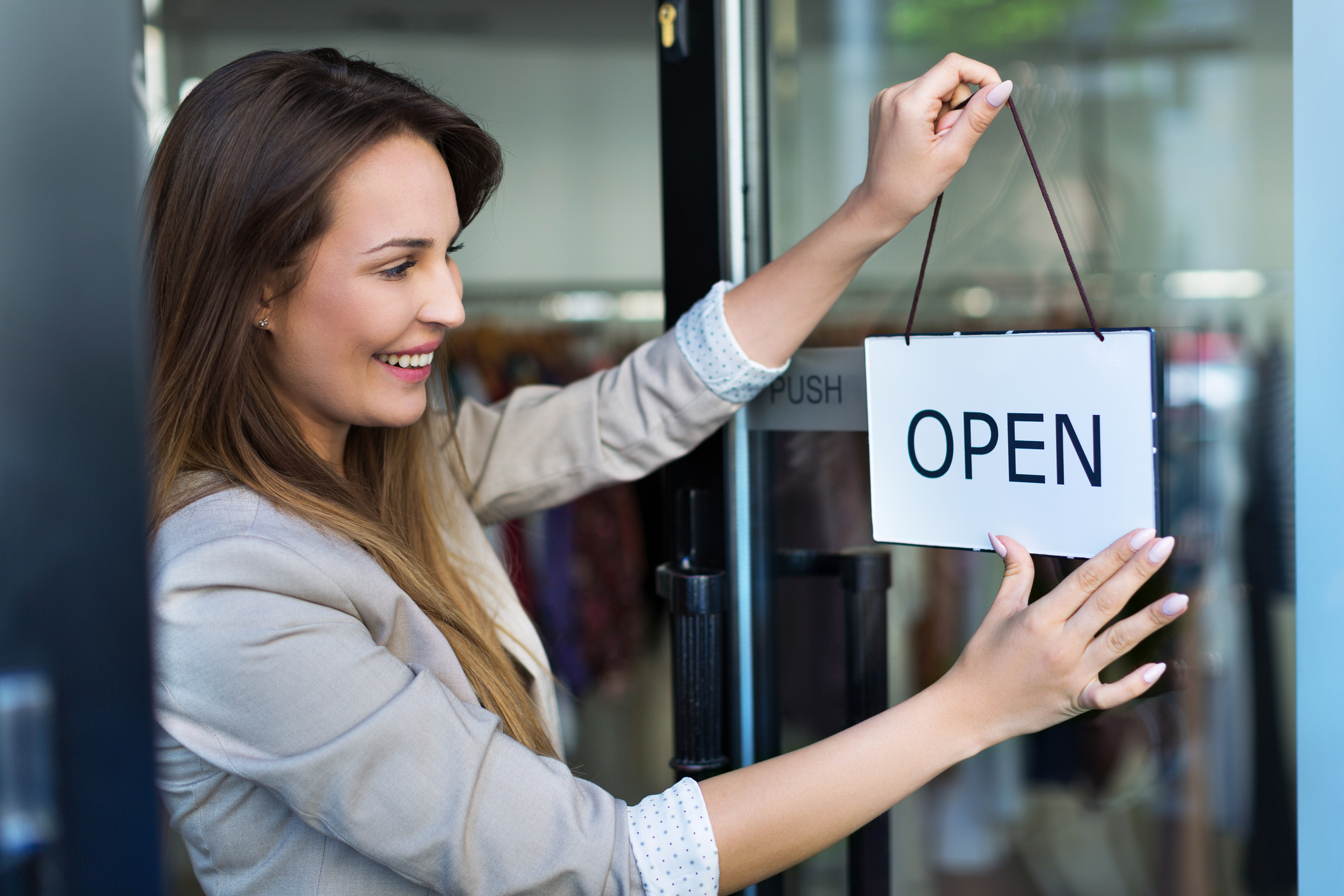 New business owner opens store for the first time. Does she have the right business insurance?