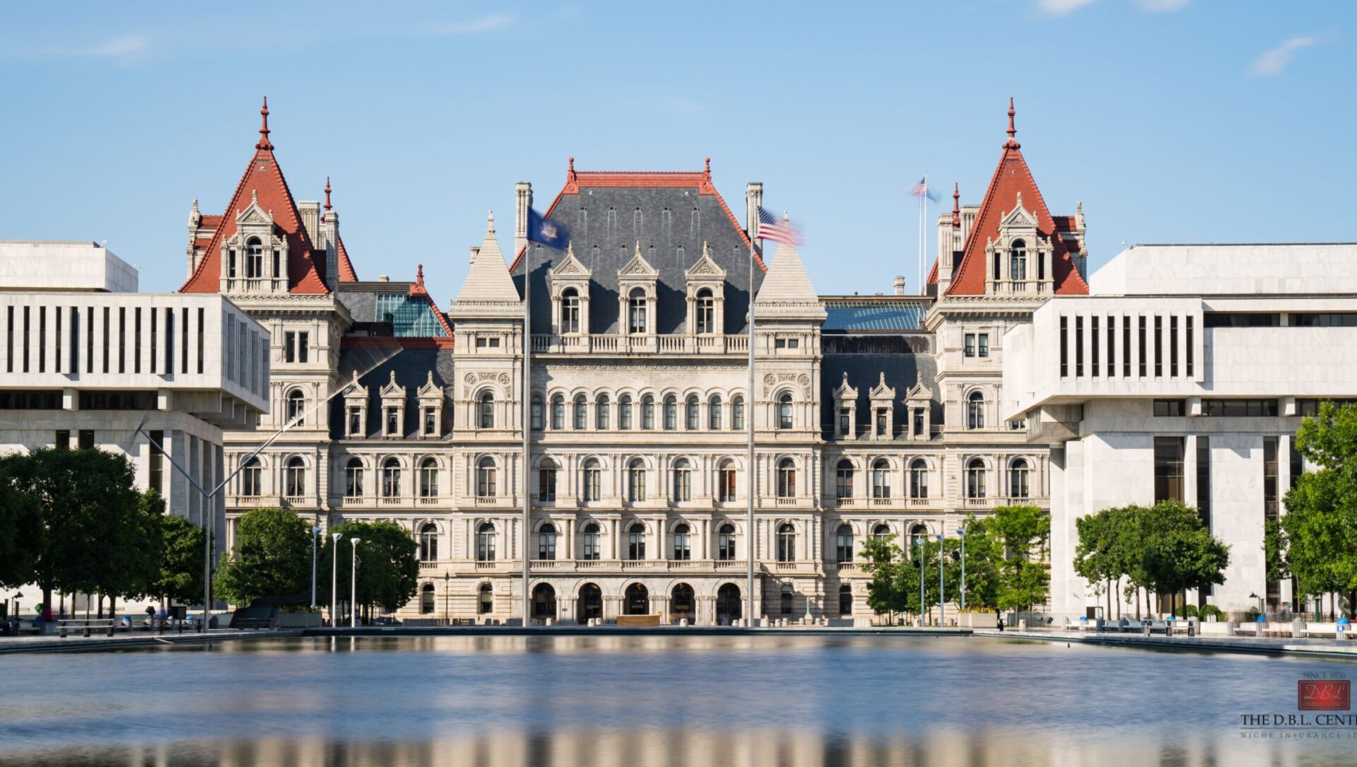 Photo of New York State Capital building in Albany